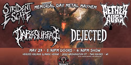 HVA\/HMV Presents: The 2nd Annual Memorial Day Metal Mayhem