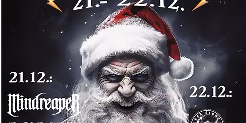 Xmas Rumble am 22. Dez.: Supernaut, Red Stone Chapel, Face Down Hero, Die Arnolds