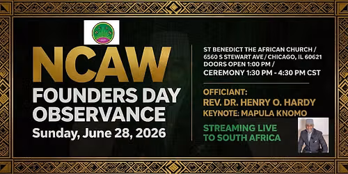 NATIONAL COUNCIL OF AFRICAN WOMEN