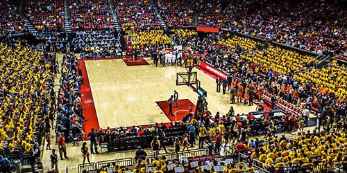 American University Eagles at Maryland Terrapins Mens Basketball at Xfinity Center - MD