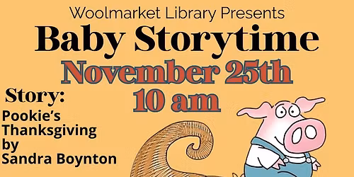 Baby Storytime: Pookie's Thanksgiving