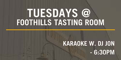Free Pickleball at Foothills Tasting Room