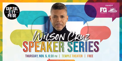 Speaker Series: Wilson Cruz