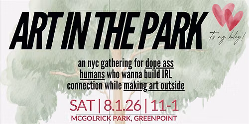 Art in the Park!