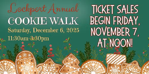 Lockport Annual Cookie Walk