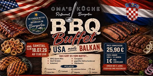 BBQ Buffet - USA meets Balkan