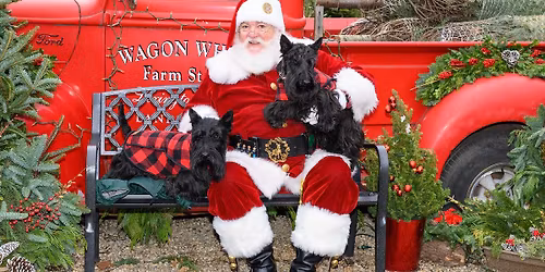 Santa is Visting Wagon Wheel! 