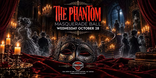 MASQUERADE BALL - PUBLIC BAR LIVE