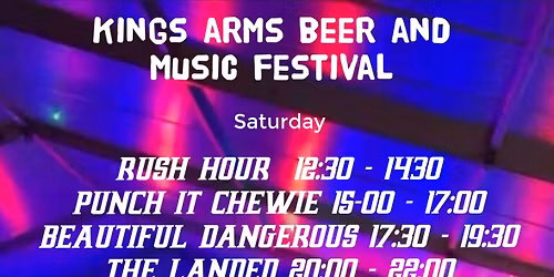 Kings Arms Frating Music and Beer Festival 