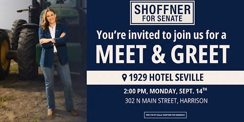 Boone County: Meet & Greet with Hallie Shoffner in Harrison