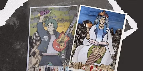 Mixed Media Collage Tarot Card Art Workshop
