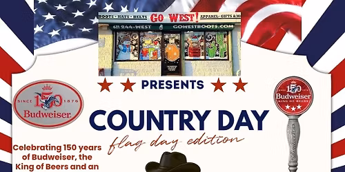 Go West and Eleanor\u2019s Presents Country Day with The Country Blend!