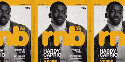RNB Project - HARDY CAPRIO [LIVE] - Canterbury