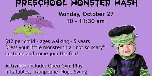 Monster Mash - Preschool Open Gym Party