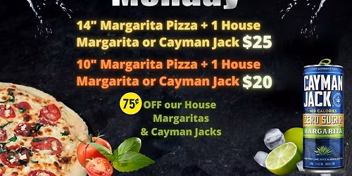 Margarita Mondays at the Linger Longer Lounge