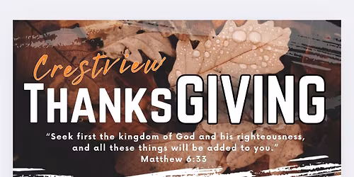 Team Jesus ThanksGIVING Outreach