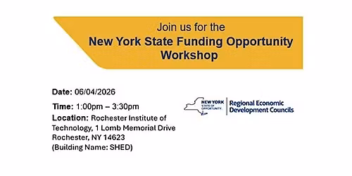 New York State Funding Opportunity Workshop