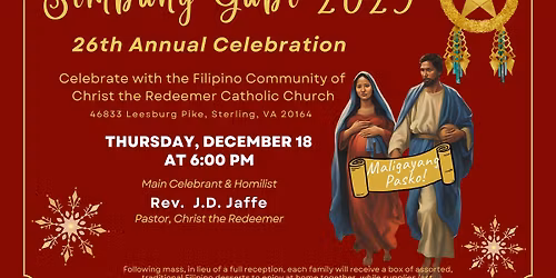 2025 Simbang Gabi at Christ the Redeemer