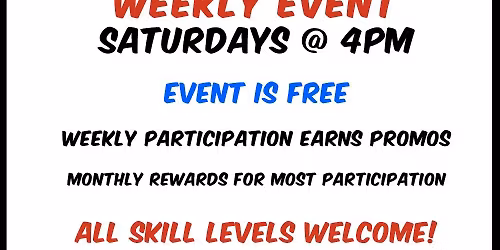 Weekly Magic Commander Event