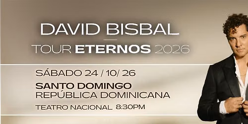 David Bisbal - Tour Eternos 2026