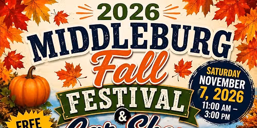 2026 Middleburg Fall Fest & Car Show 
