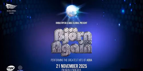 Bjorn Again at Dubai Opera
