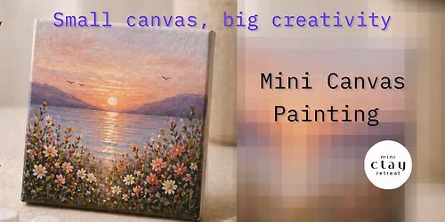 Mini Canvas Painting