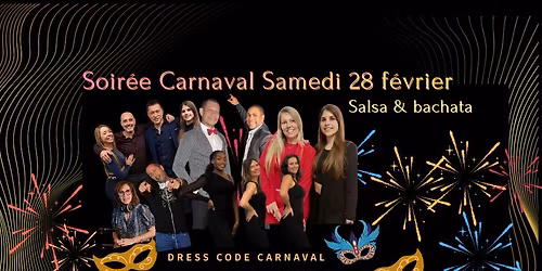 Soir\u00e9e Carnaval Salsa\/bachata Tabora Namur\/ 28 F\u00e9vrier