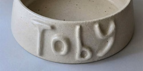 Make your own clay dog bowls