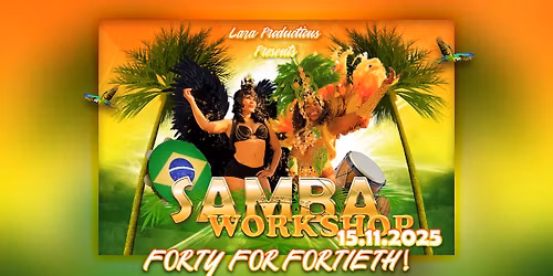 Samba Workshop Lara 40th B-day
