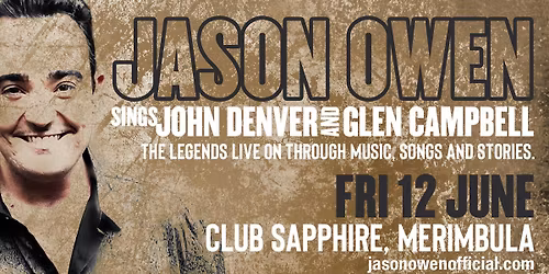 \t Jason Owen sings John Denver & Glen Campbell