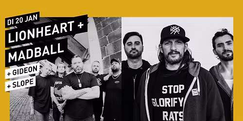 Lionheart + Madball \/\/ 013 Tilburg