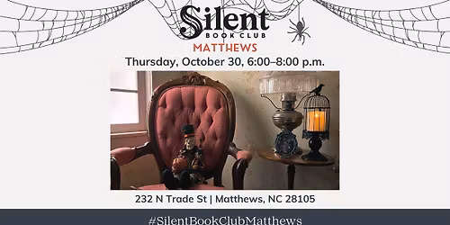 Silent Book Club Matthews October Meeting