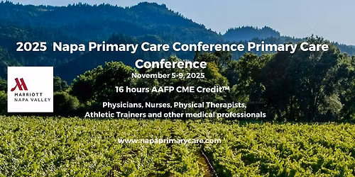 2025 Napa Primary Care Conference