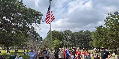 Monday, Memorial Day - Flags In
