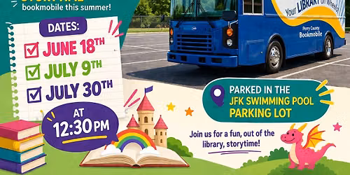 Storytime on the Bookmobile 🚐<svg xmlns=