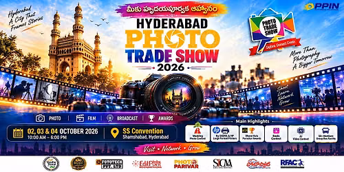 Hyderabad Photo Trade Show 2026!
