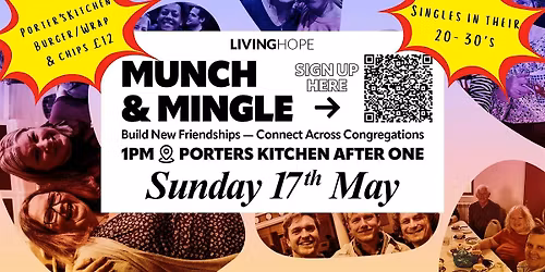 20-30's Munch and Mingle: A space to connect