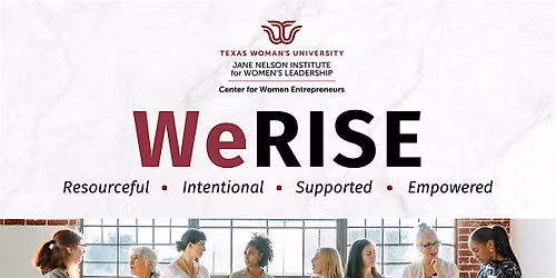 September WeRISE In-Person & Virtual