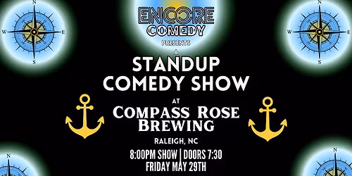 Standup Comedy at Compass Rose Brewing (Raleigh, NC)