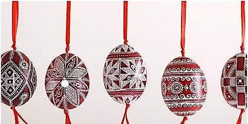 Ukrainian Christmas Pysanky Workshop
