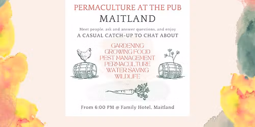 Maitland Permaculture at the Pub