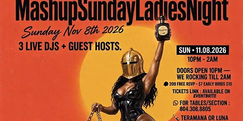 MashUp Sunday Ladies Night