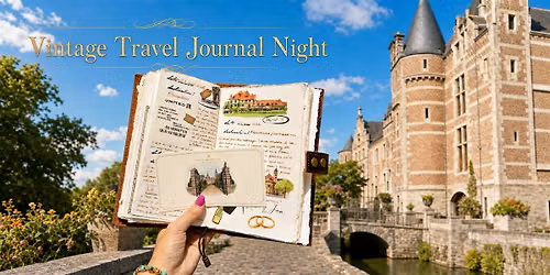 Vintage Travel Journal Night