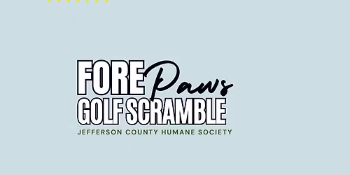 Fore Paws Golf Scramble