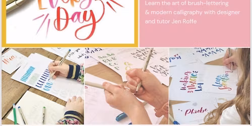 Junior Brush Calligraphy workshop