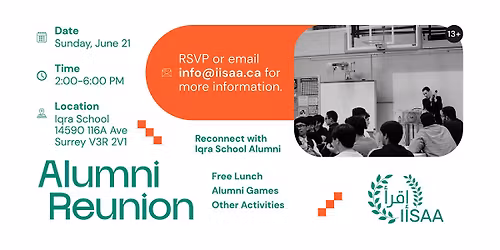 Iqra Islamic School Alumni Reunion