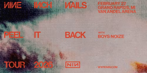 Nine Inch Nails - Peel It Back Tour 2026