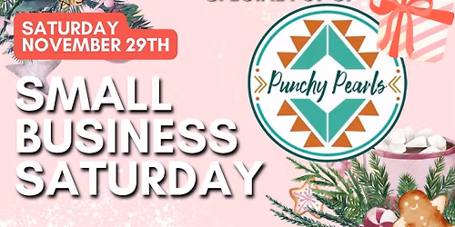 Small Business Sat Pop Up W/ Punchy Pearls 🎁