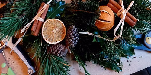 Christmas Wreath Making with Mary - December